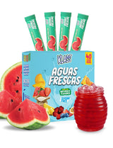 Klass Aguas Frescas | Parent-Approved Beverage for Park Outings and Playdates | 5-Calorie Sugar-Free Aguas Frescas Mix (40 Sticks)
