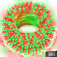 Clear wire, Red and Green