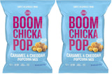 Angie's BOOMCHICKAPOP Caramel + Cheddar Popcorn – Whole Grain Pantry Staple for Parents Packing Lunches