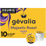 Gevalia Majestic Roast K-Cup Coffee Pods – Holiday Gift for the Coffee Obsessed, Swedish Heritage Dark Roast Pods