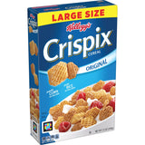 Kellogg's Crispix Cereal – Trail Mix Add-In for Balanced Home Snacking, Parve Kosher Cereal
