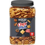 Chex Mix Cheddar Snack Mix Tub – Bulk Pantry Snack for Workplace Pantries and Remote Workers, 20 oz