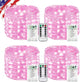 Pink - 4PK 240LED With Remote