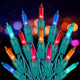 Multicolor - Green Wire - 200 Count