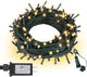 Warm White Dark Green Wire - 33FT 100LED