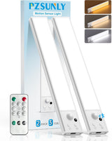 MCGOR Under Cabinet Task Light – Bright Focus Lighting for Home Office and Study, Dimmable LED Bar 2-Pack