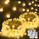 Warm White - 2PK - 100 LED Battery with Remote