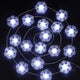 40LED Snowflakes