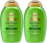 OGX Extra Strength Rosemary Mint Clarifying Shampoo – Daily Oily Hair Wash That Turns Your Shower into a Cooling, Aromatherapy Wind-Down, 13 fl. oz