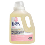 The Clean People Concentrated Wash - Streamlined Laundry Routine Bottle, Clean Design Recyclable for Less Waste Homes