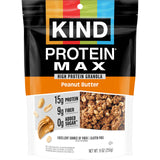 KIND Protein MAX Granola Clusters, Peanut Butter – Simple Ingredient Snack for Capsule Pantry, 9oz