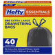 Extra Large Black (39 Gallon) - 1 Count (Pack of 40)