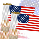 Kid-Friendly Patriotic Flags – Soft-Top Poles Designed for Safe Hand-Waving Play