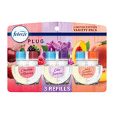 Febreze Fade Defy PLUG Refills – Calming Spring Scent Trio for Bedtime Wind-Down Rituals