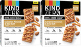 KIND ZERO Sugar Bars – Calm CGM-Friendly Snack for Daily Blood Sugar Wellness, Nut Bar 5ct