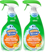 Scrubbing Bubbles Streamlined Bathroom Cleaner with Neutral Eco Design, Berry Burst 32oz