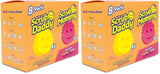 Scrub Daddy Original Scrub Mommy Bundle – Dishwasher-Safe, Odor-Resistant Sponges for Clean Homes
