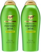 OGX Extra Strength Rosemary Mint Conditioner – Birthday and Housewarming Gift for Self-Care Lovers, 25.4 fl oz
