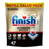 Finish Ultimate Quantum Infinity Shine Dishwasher Pods – Clean-Lined Dishwasher Pods, Neutral-Scent Fresh Finish
