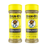 Dan-O's Lemon Pepper Seasoning – Additive-Free Spice for Clean Eating Families, Dehydrated Citrus Duo