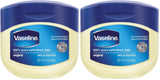 Vaseline Pure Petroleum Jelly 13 oz Jar – Dermatologist-Tested Hypoallergenic Ointment for Wound and Rash Care