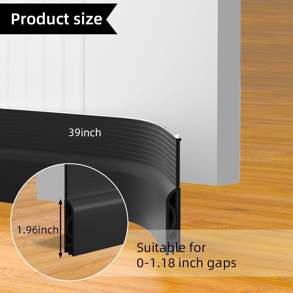 ten variant skus covering 2 lengths × 5 colorways (black, white, gray, brown, transparent)