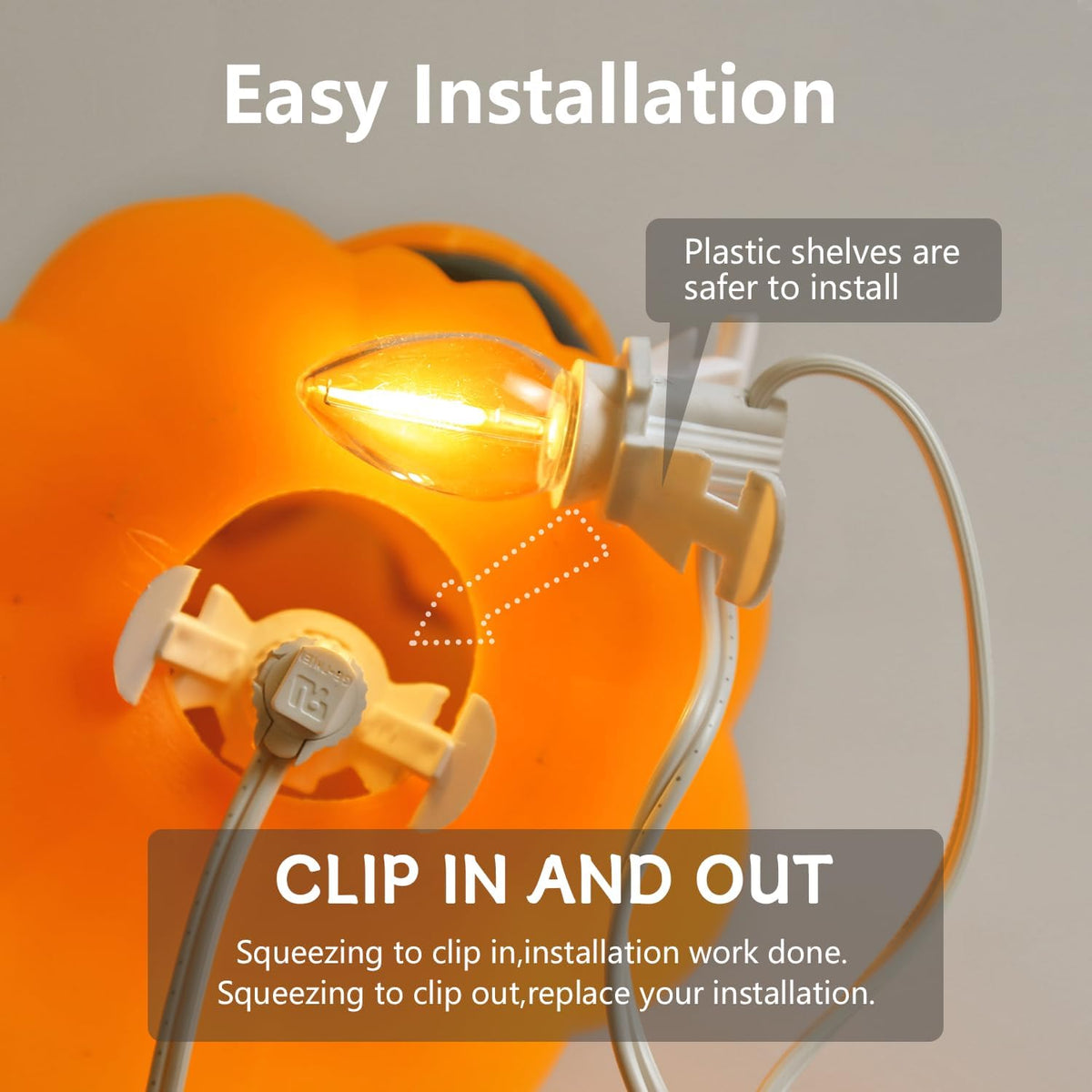 the 120 v ac electrical specification is marked ul; the lights are for indoor use and are not waterproof