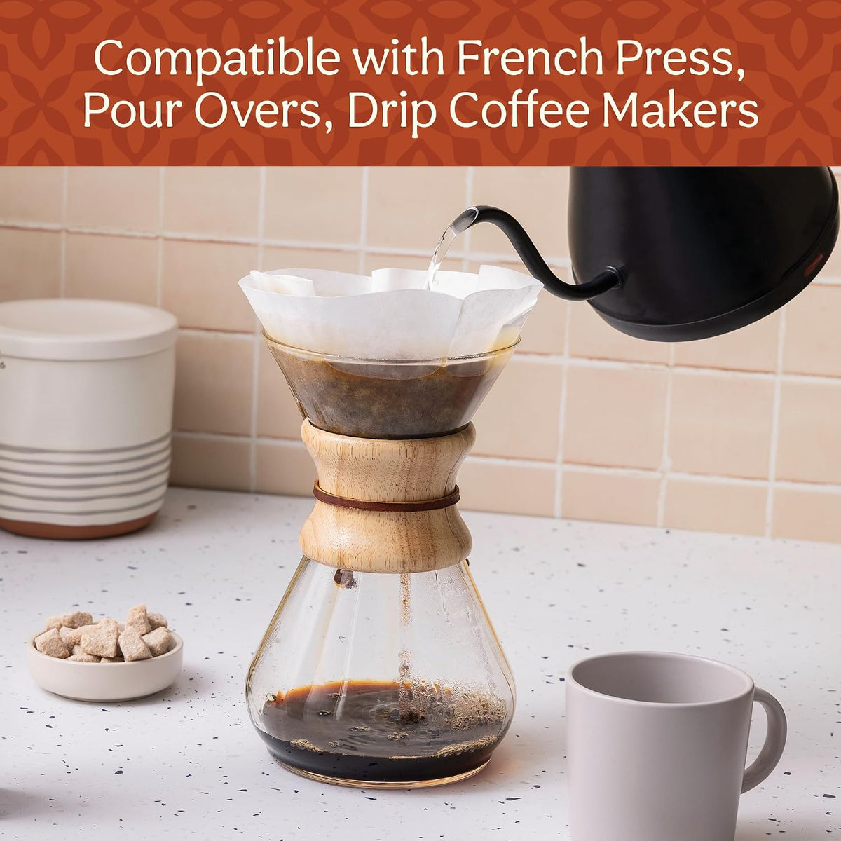the 18-ounce kona blend bag uses a one-way valve and nitrogen-flushed packaging to help preserve freshness