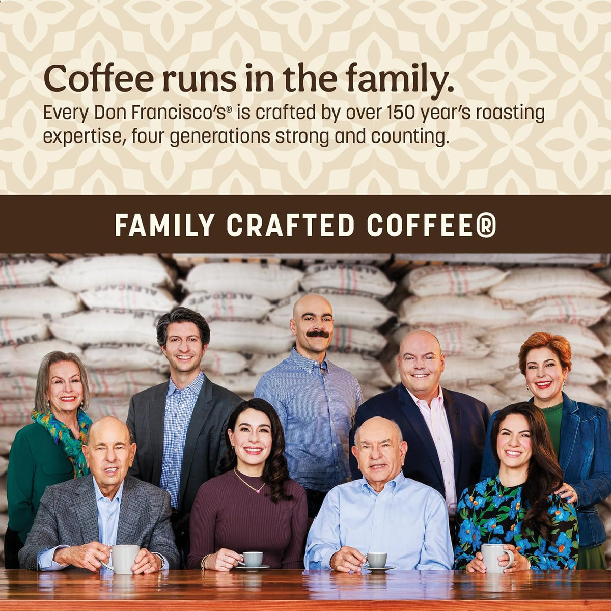 the coffee is listed as kosher certified and kona certified organic, with used bags eligible for recycling through terracycle
