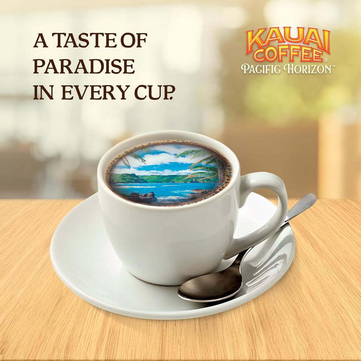 Kauai Coffee Koloa Estate Medium Roast – Gentle Coffee for a Peaceful Home Routine, Floral Hawaiian Ground Coffee