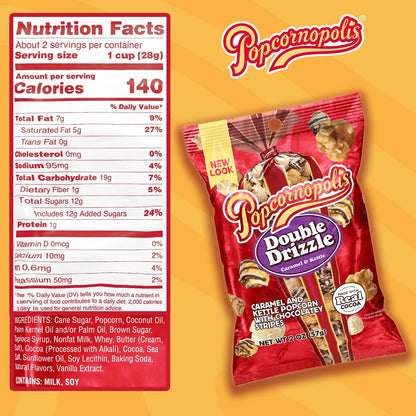 the featured double drizzle multipack contains six individual 2-ounce bags