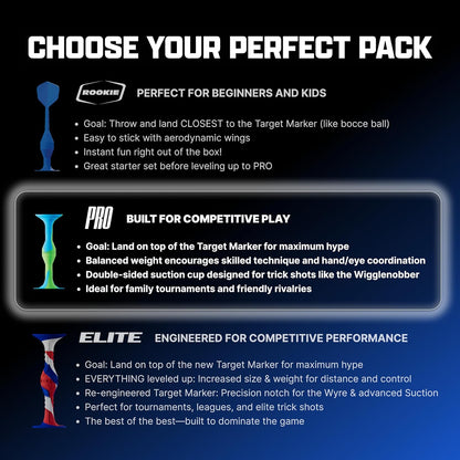 Popdarts PRO Pack Game Set Fire & Ice - Housewarming Gift for New Homeowners Who Love Social, Screen-Free Games