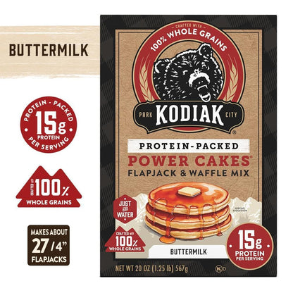 the full line contains eight flavors in six-count packs, with 16-, 18-, or 20-ounce box sizes depending on the variety