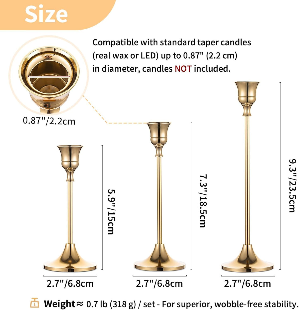 the full product line includes 3-, 6-, 15-, and 30-piece configurations in gold, black, and silver