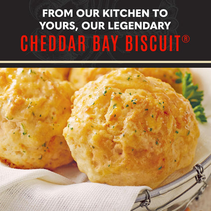 the included seasoning combines with melted butter to create a savory topping for warm biscuits