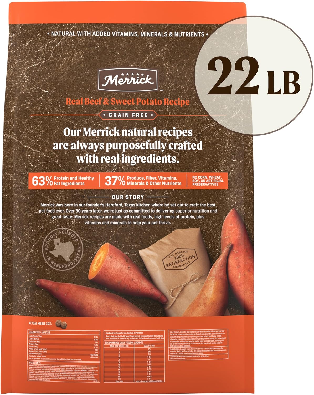 Merrick High-Protein Grain Free Dog Kibble for a Consistent Evening Meal and Healthy-Lifestyle Ritual