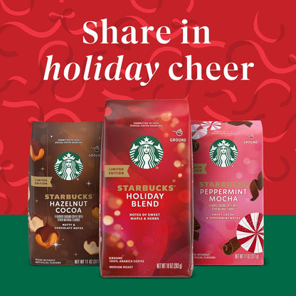 the line includes seasonal and flavored choices such as peppermint mocha, hazelnut, toffee nut, caramel, toasted coconut mocha, and golden turmeric, plus kosher-certified vegetarian options