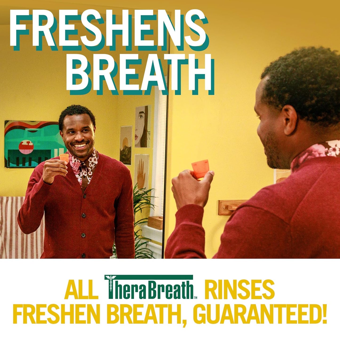 TheraBreath Dentist-Formulated Mouthwash – Gentle Oral Care Companion for Mindful Morning and Evening Freshening Ritual