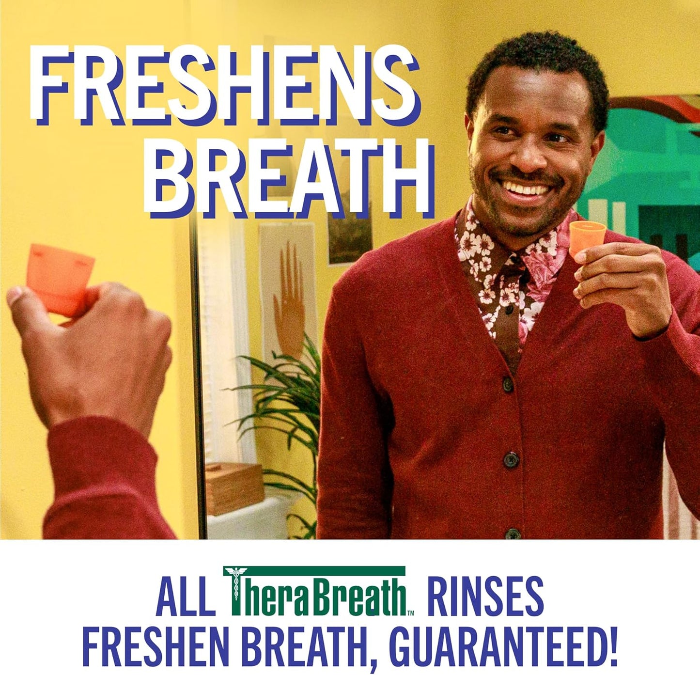 TheraBreath Healthy Gums Oral Rinse – Calming Clean Mint Ritual for Health-Conscious Adults, 1 L