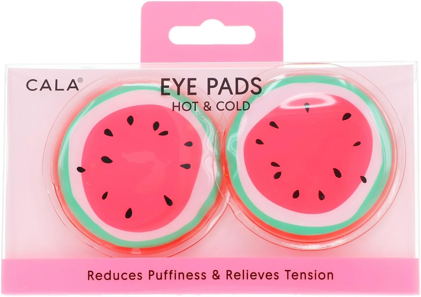 therapeutic gel interior that conforms to the eye contour