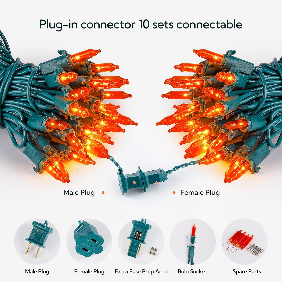 thicker insulated copper-core wire in tangle-resistant design