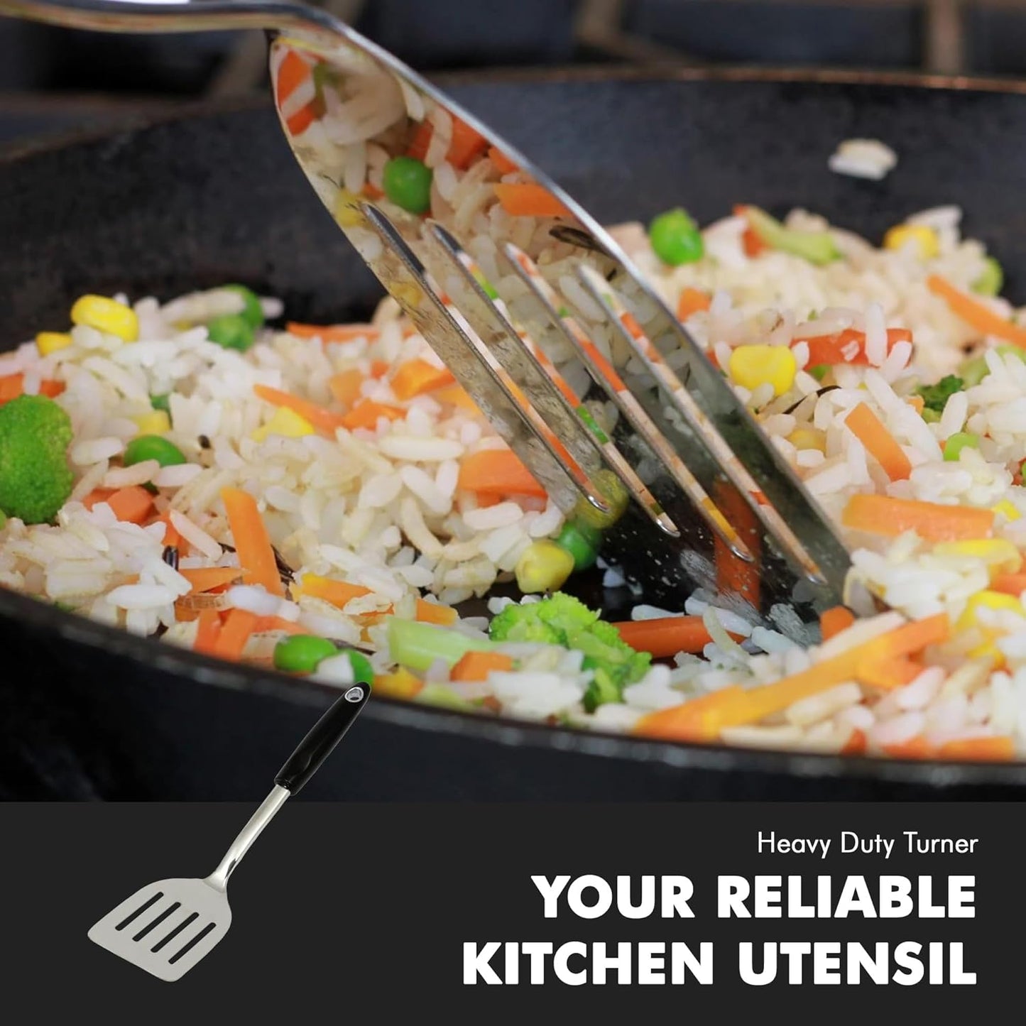 thin angled edge designed to slip easily under delicate foods