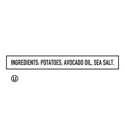 thin-sliced, crispy cut for lighter snacking