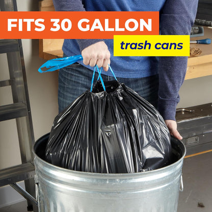 three capacity tiers: 13 gallon (kitchen), 30 gallon (large), 39 gallon (extra large)