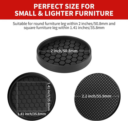 three color options: black, brown, and clear for aesthetic matching