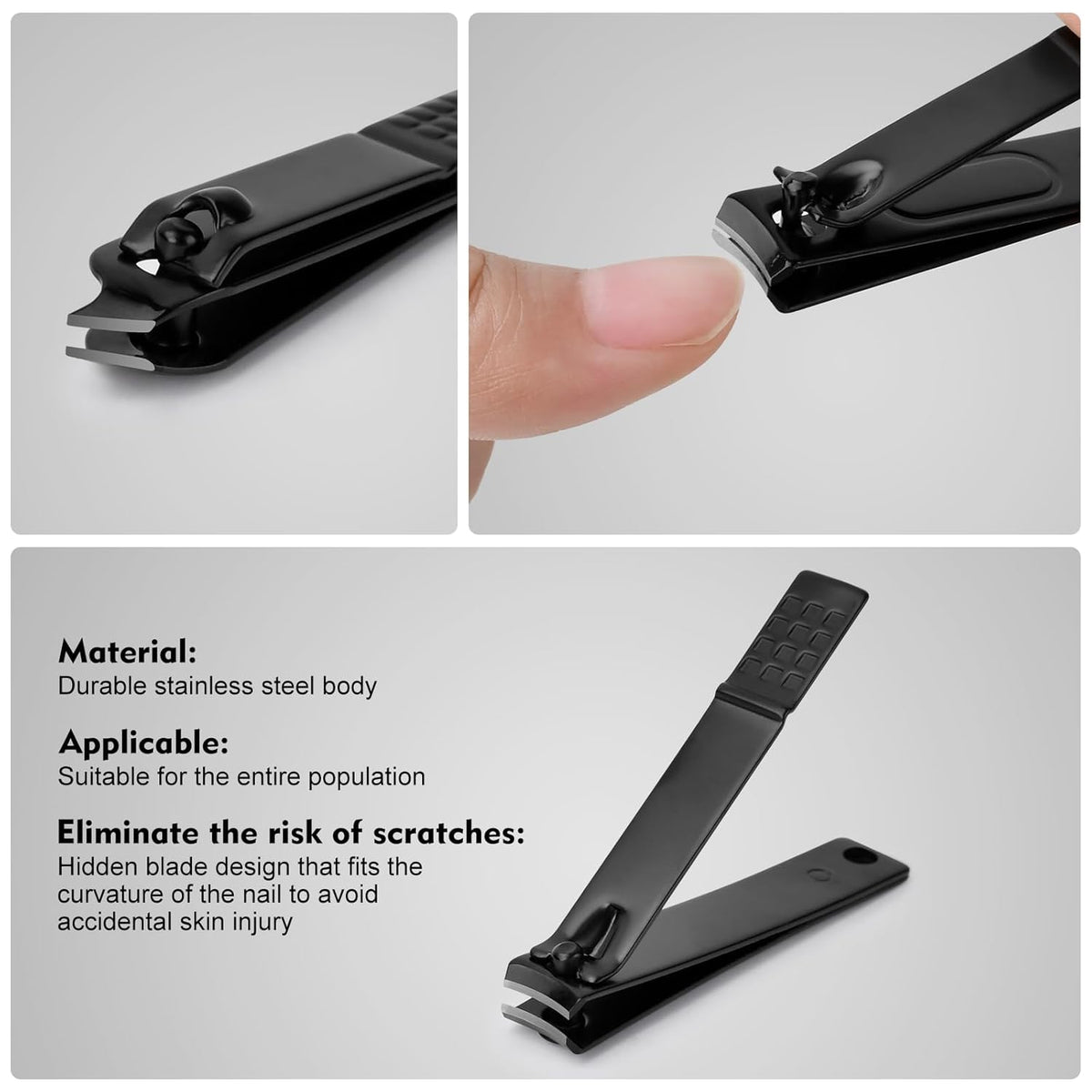 three color options: red, blue, and rose gold