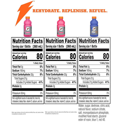 three flavor rotation: 6 grape, 6 berry, 6 strawberry