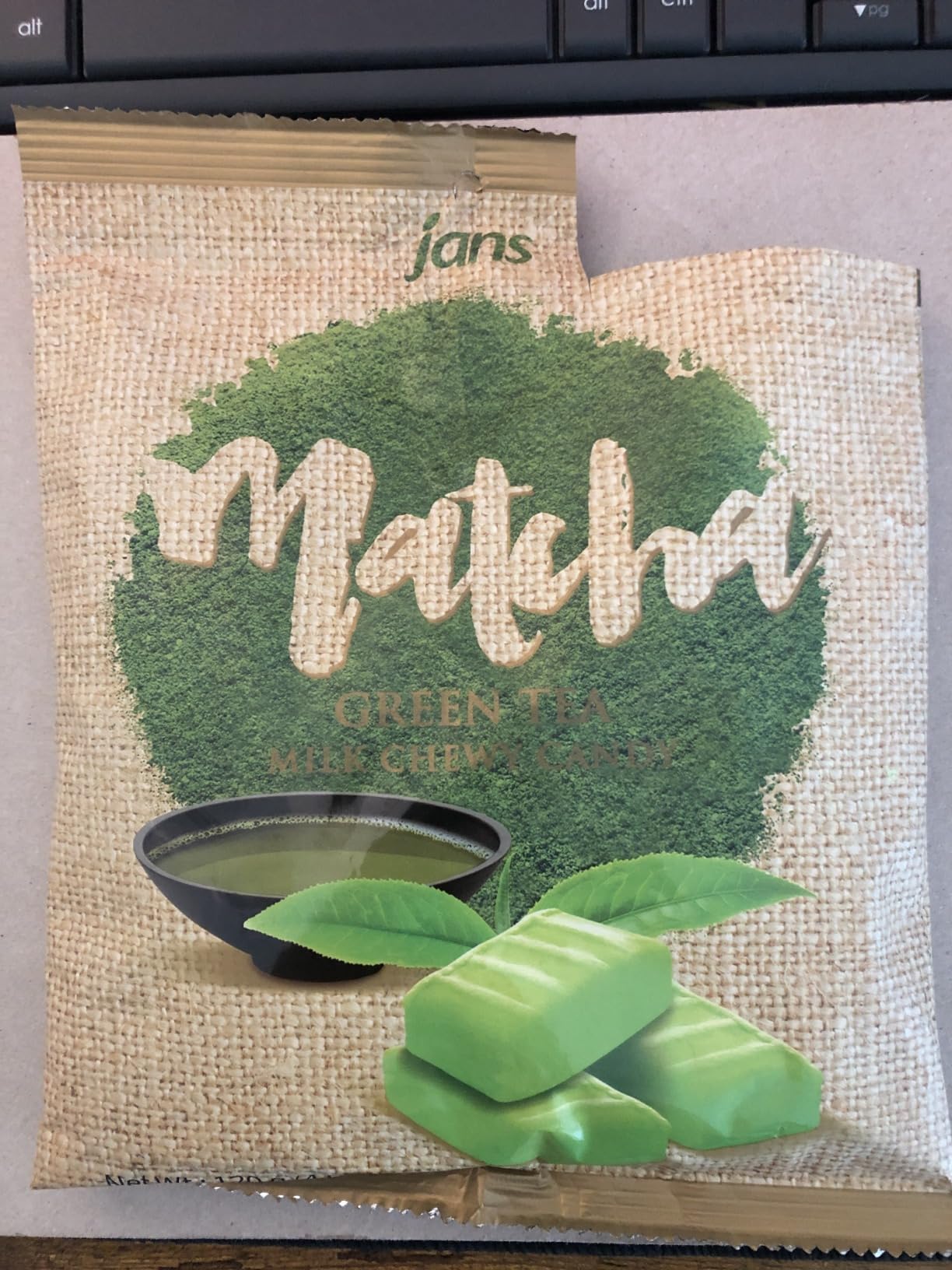 three flavor variants available: original milk (4.2 oz), matcha (4 oz), melon (4.2 oz)