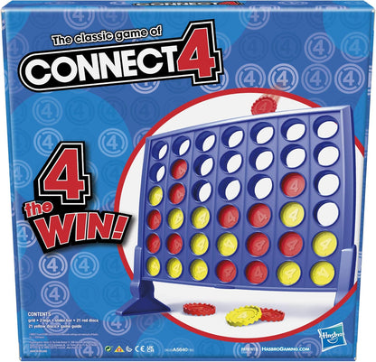 three gameplay variants: classic, connect 4 frenzy, and pop-out disc ejection mode