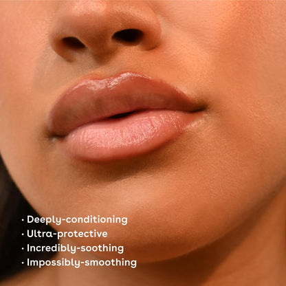 three hydrating butters: cocoa, shea, and avocado